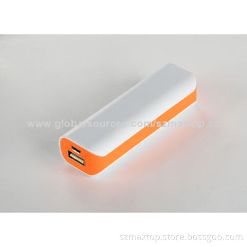 New arrive capsule mobile power bank, works with branded cellphones